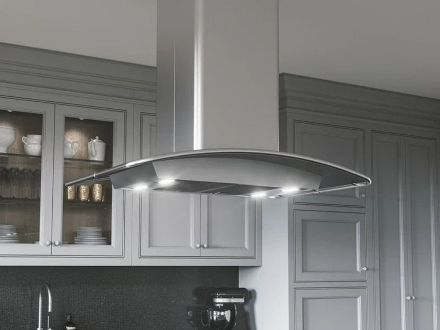 Zephyr ZMLM90CS 36" Milano Island Stainless Steel - ZMLM90CS