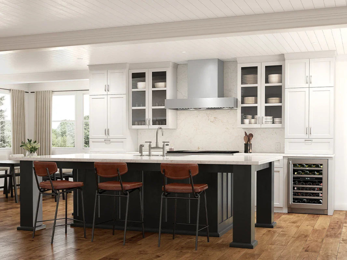 Zephyr ZRPE48CS 48" Roma Pro Wall Stainless Steel - ZRPE48CS
