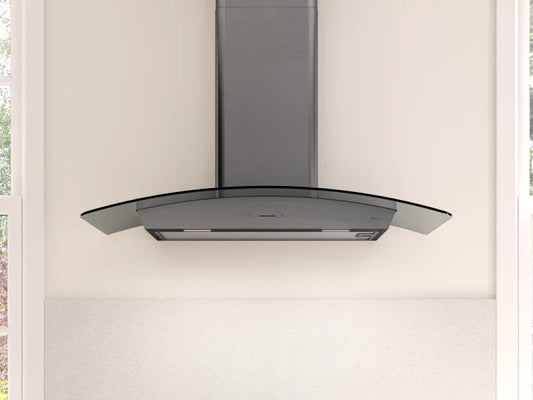 Zephyr ZRVE30CBSGG 30" Ravenna Wall Black Stainless Steel