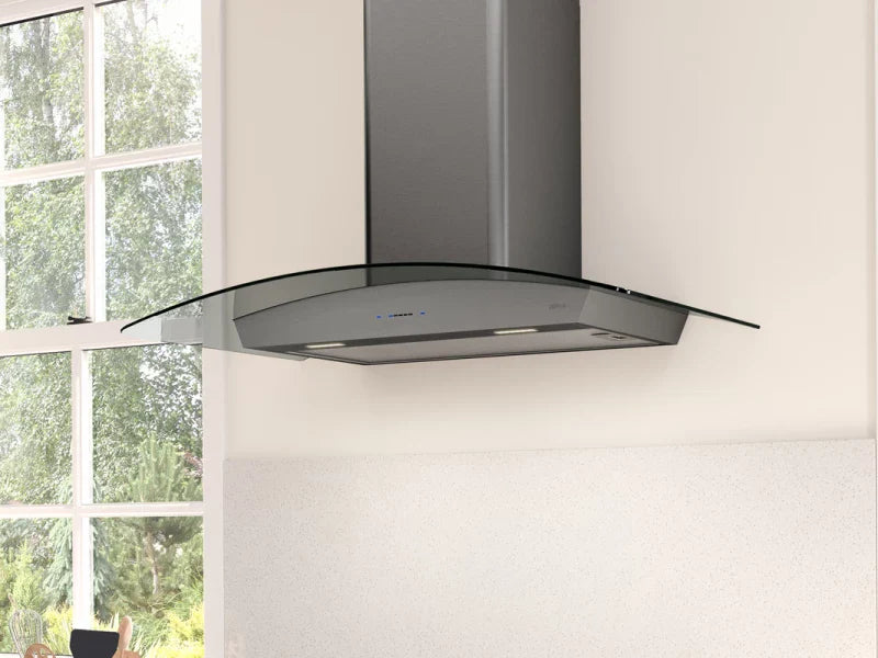 Zephyr ZRVE30CBSGG 30" Ravenna Wall Black Stainless Steel