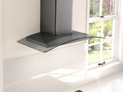 Zephyr ZRVE30CBSGG 30" Ravenna Wall Black Stainless Steel
