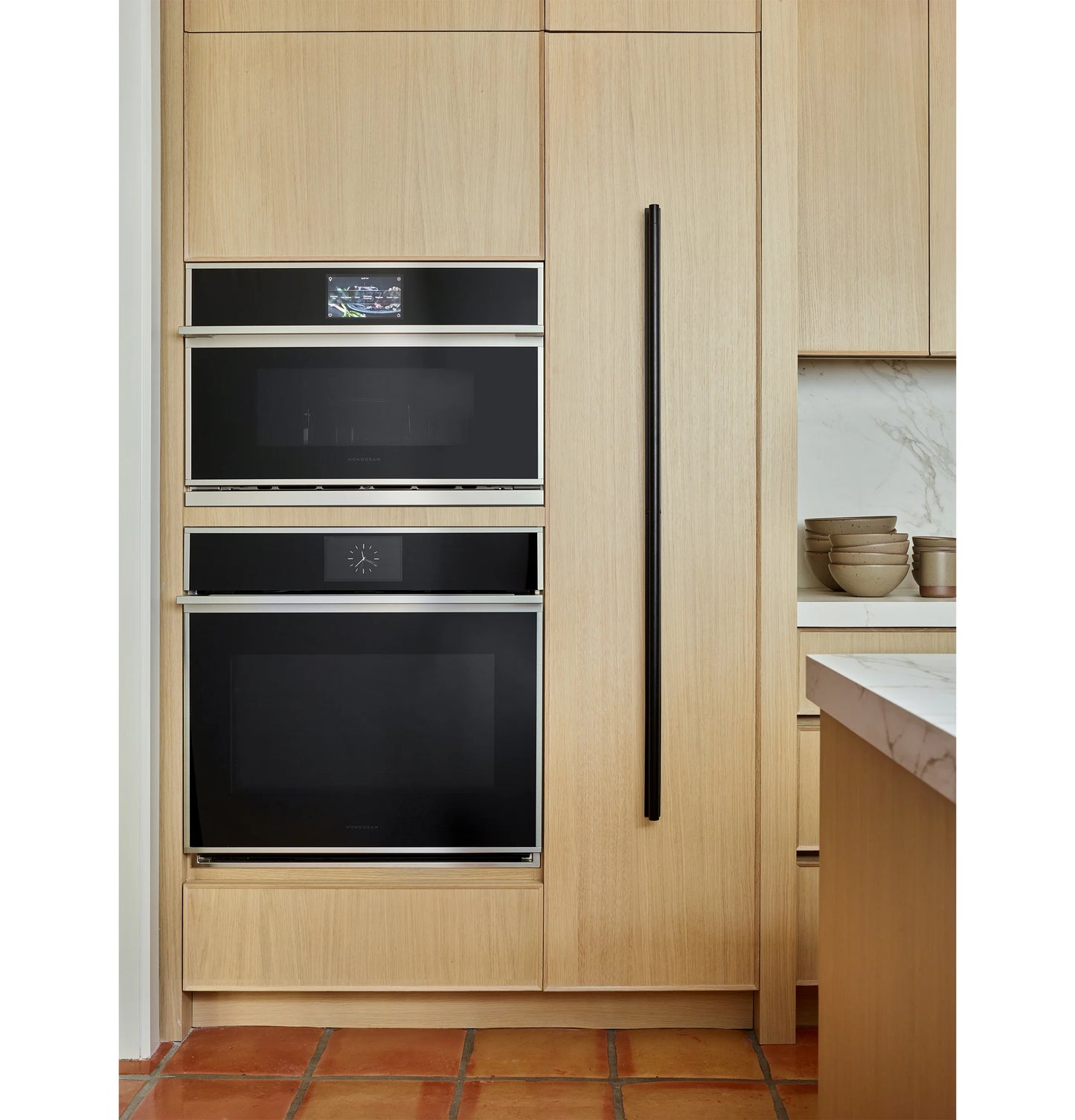 Monogram ZSB9131VSS 30" Minimalist Five-in-One Wall Oven with 120V Advantium Technology Stainless Steel - ZSB9131VSS