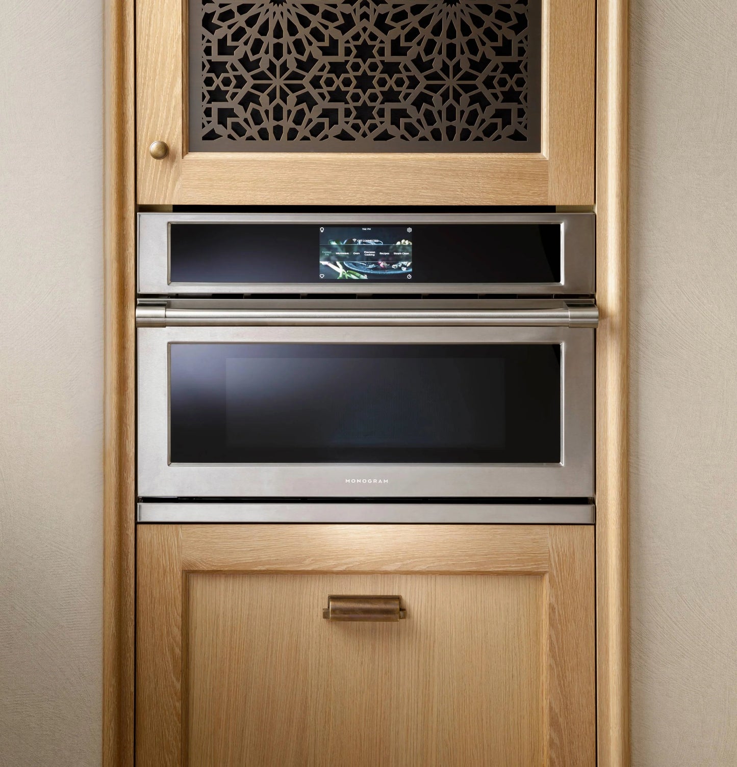Monogram ZSB9132VSS 30" Statement Five-in-One Wall Oven with 120V Advantium Technology Stainless Steel - ZSB9132VSS