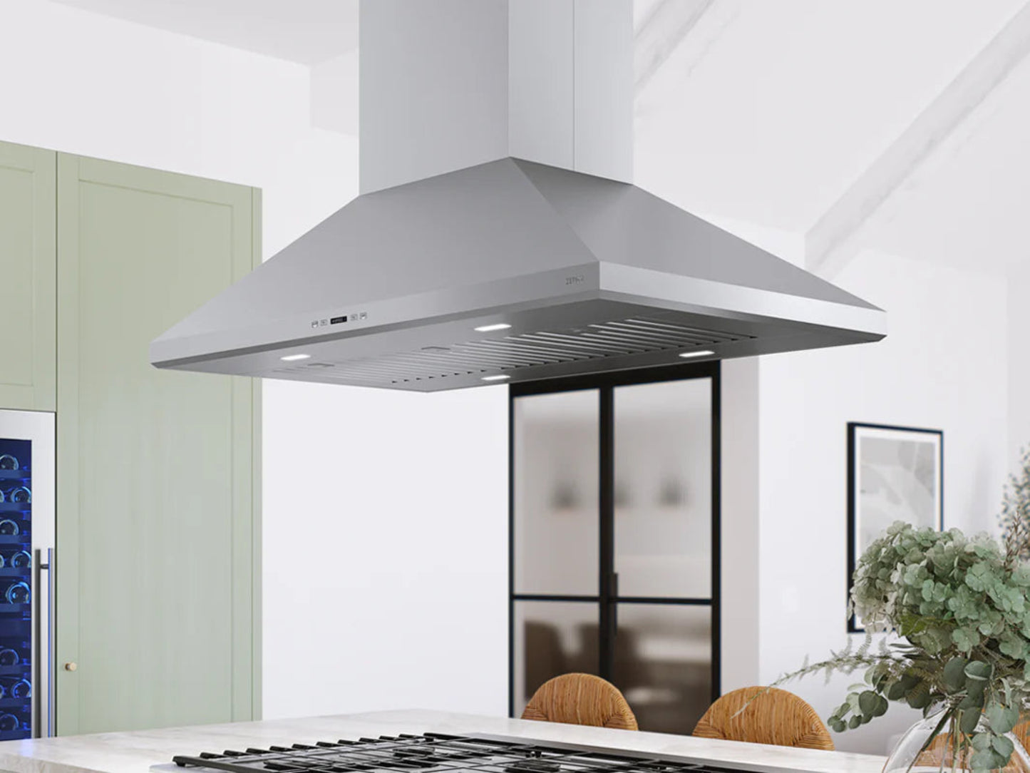 Zephyr ZSLE36DS 36" Siena Pro Island Stainless - ZSLE36DS