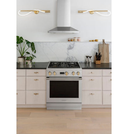 Monogram ZVW8301SWSS 30" Wall-Mounted Vent Hood Stainless Steel - ZVW8301SWSS