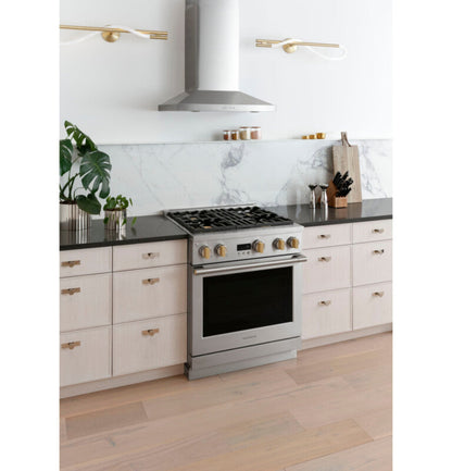 Monogram ZVW8301SWSS 30" Wall-Mounted Vent Hood Stainless Steel - ZVW8301SWSS