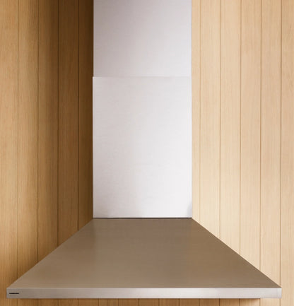 Monogram ZVWS481SRSS 48" Wall-Mounted Pyramid Chimney Vent Hood with Air Quality Sensors Stainless Steel - ZVWS481SRSS