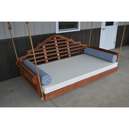 A & L Furniture 75" Swing Bed Cushion (2" or 4" Thick) - 1003-2 In-Natural Fabric