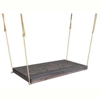 A & L Furniture 75" Twin Mattress Newport Bed (Rope Included) - 316C-UNF