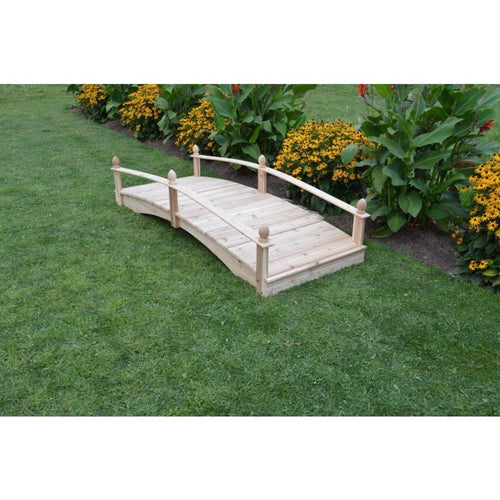 A & L Furniture Acorn Garden Cedar Bridge - 3404C-UNF