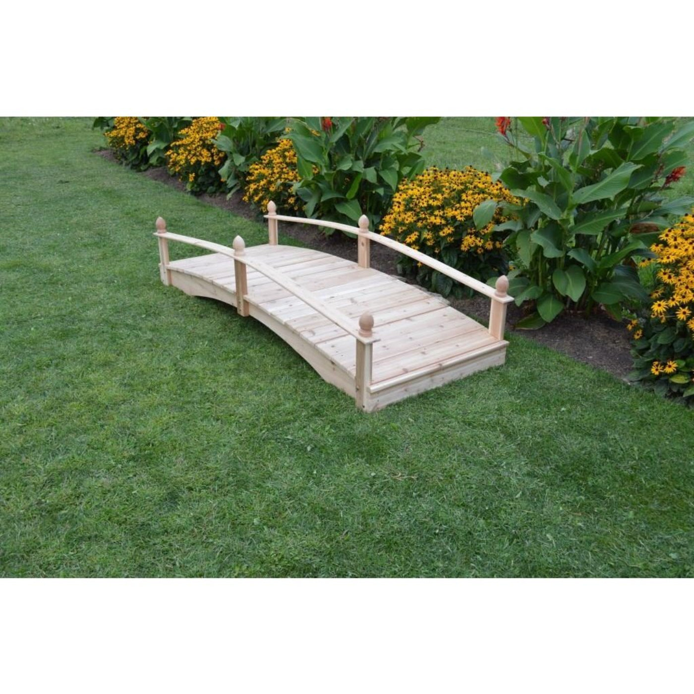 A & L Furniture Acorn Garden Cedar Bridge - 3404C-UNF