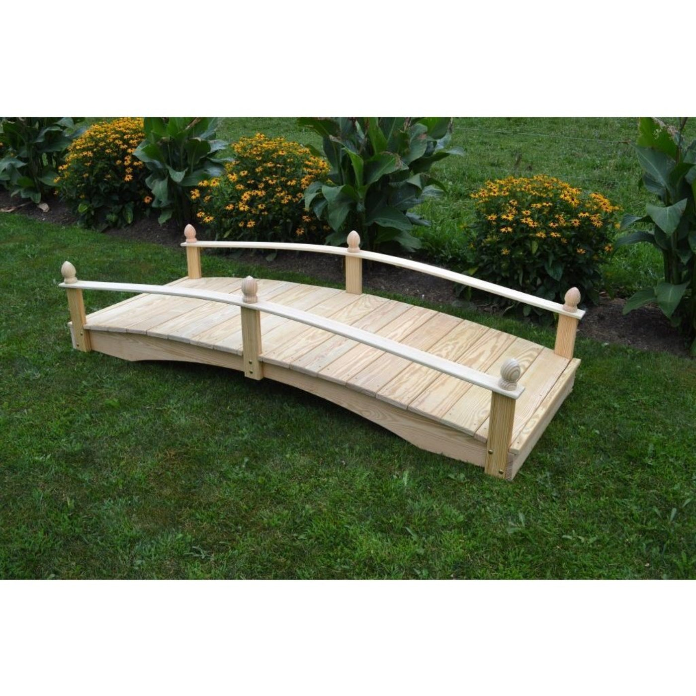 A & L Furniture Acorn Garden Cedar Bridge - 3404C-UNF