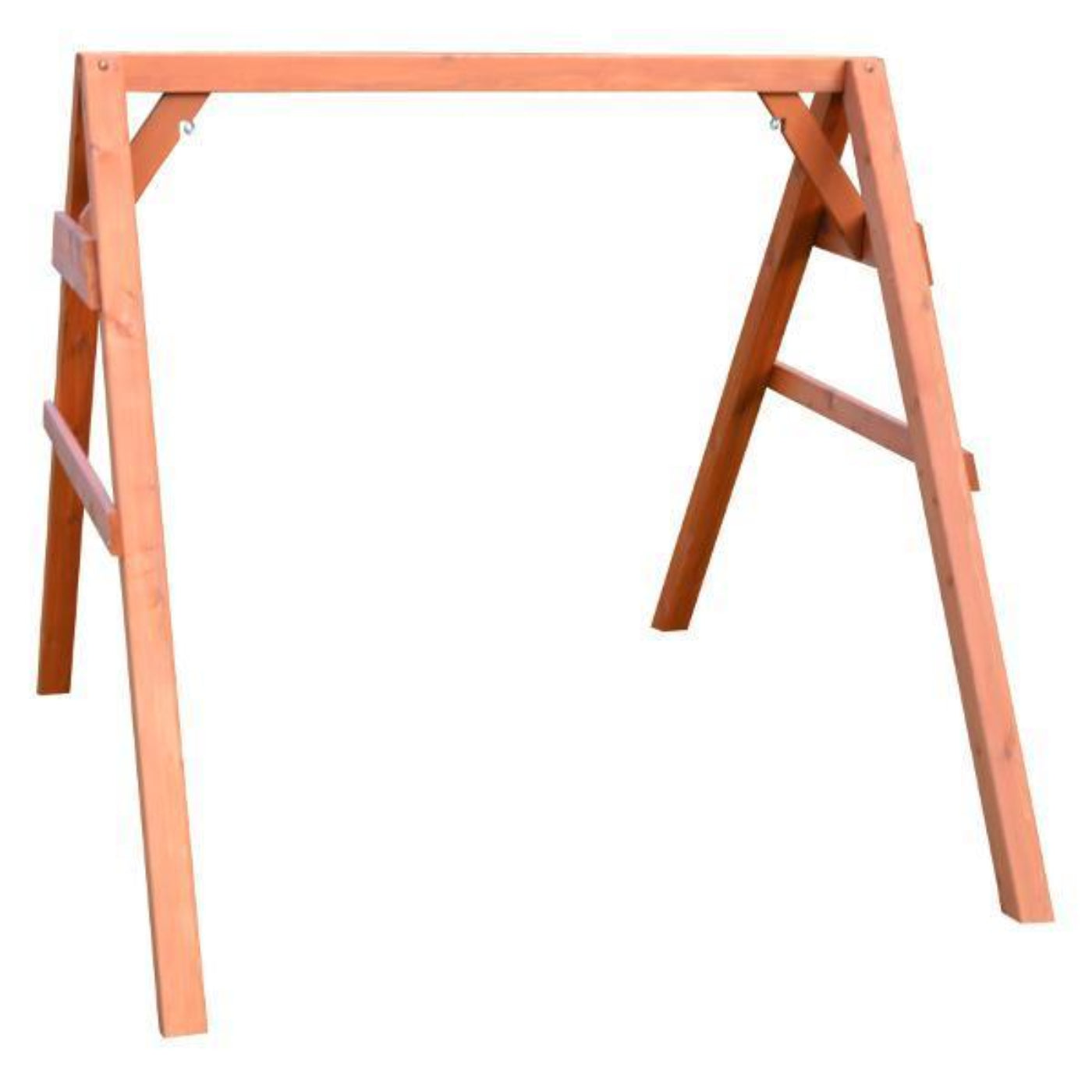 A & L Furniture Cedar 4x4A-Frame Swing Stand for Swing or Swingbed (Hangers Included) - 794C-4FT-Unfinished