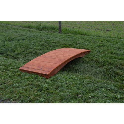 A & L Furniture Plank Garden Cedar Bridge - 3004C-UNF