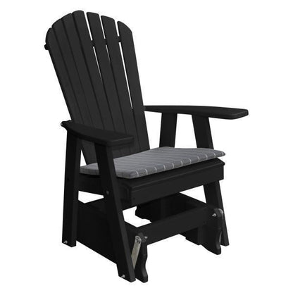 A & L Furniture Poly Adirondack Gliding Chair
