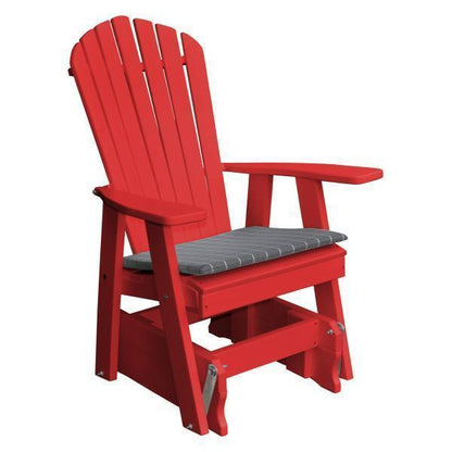 A & L Furniture Poly Adirondack Gliding Chair