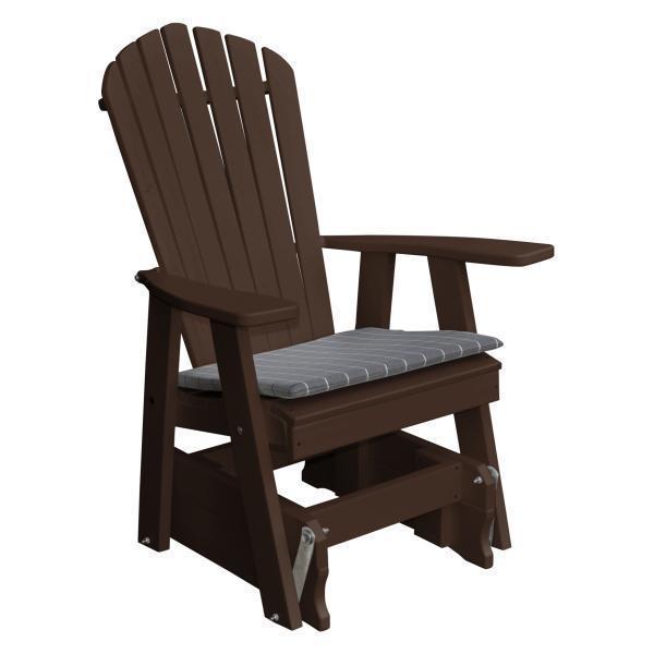 A & L Furniture Poly Adirondack Gliding Chair