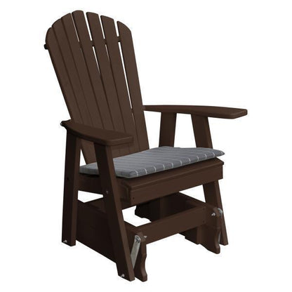 A & L Furniture Poly Adirondack Gliding Chair
