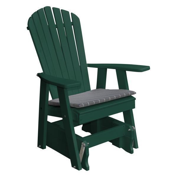 A & L Furniture Poly Adirondack Gliding Chair