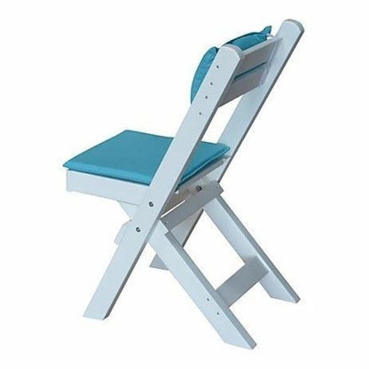 A & L Furniture Poly Coronado Folding Bistro Chair - 4020-White