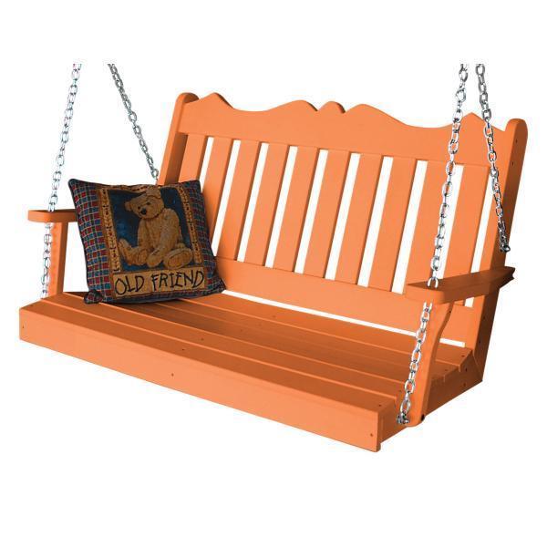 A & L Furniture Poly Royal English Swing - 865-4FT-Blue