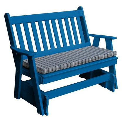 A & L Furniture Poly Traditional English Glider