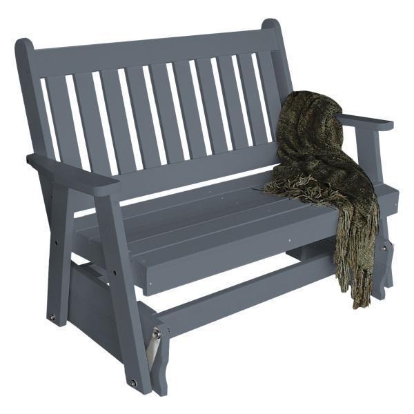 A & L Furniture Poly Traditional English Glider