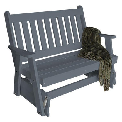 A & L Furniture Poly Traditional English Glider