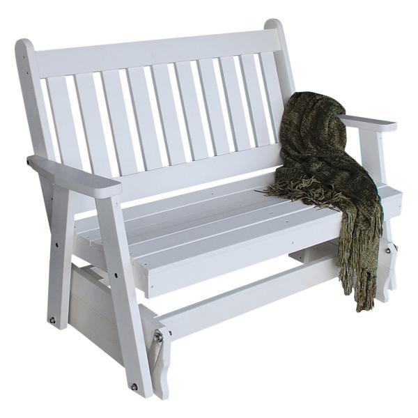 A & L Furniture Poly Traditional English Glider