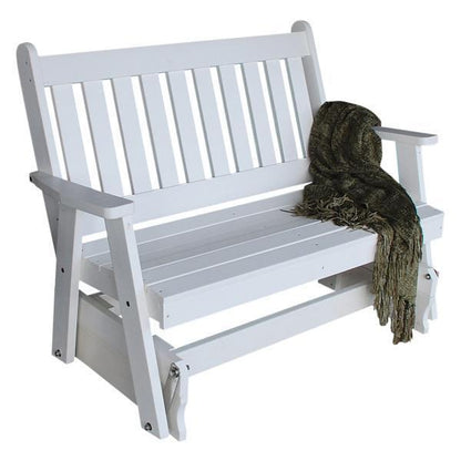 A & L Furniture Poly Traditional English Glider