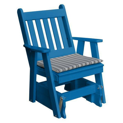 A & L Furniture Poly Traditional English Gliding Chair