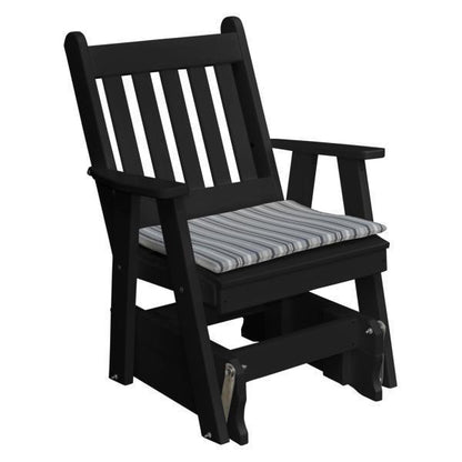 A & L Furniture Poly Traditional English Gliding Chair