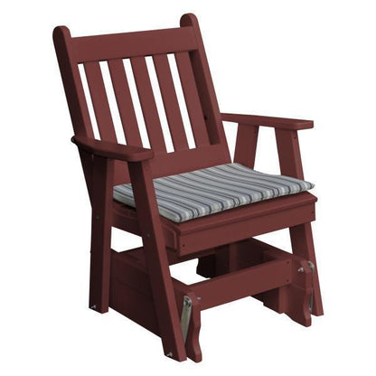 A & L Furniture Poly Traditional English Gliding Chair