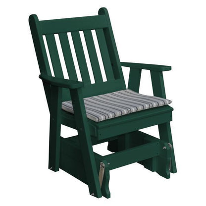 A & L Furniture Poly Traditional English Gliding Chair