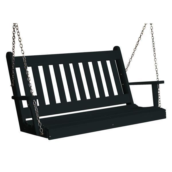 A & L Furniture Poly Traditional English Swing