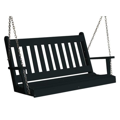 A & L Furniture Poly Traditional English Swing