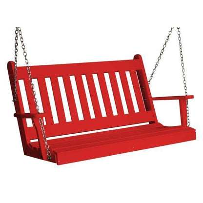 A & L Furniture Poly Traditional English Swing
