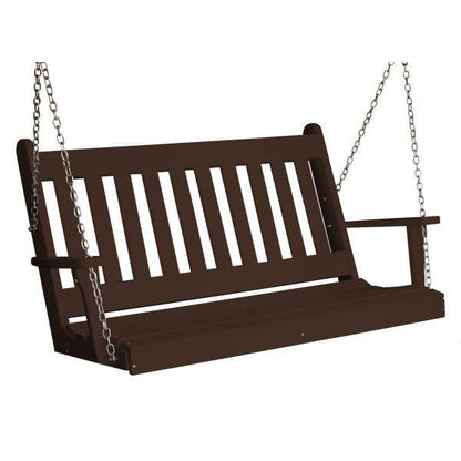 A & L Furniture Poly Traditional English Swing