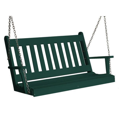 A & L Furniture Poly Traditional English Swing