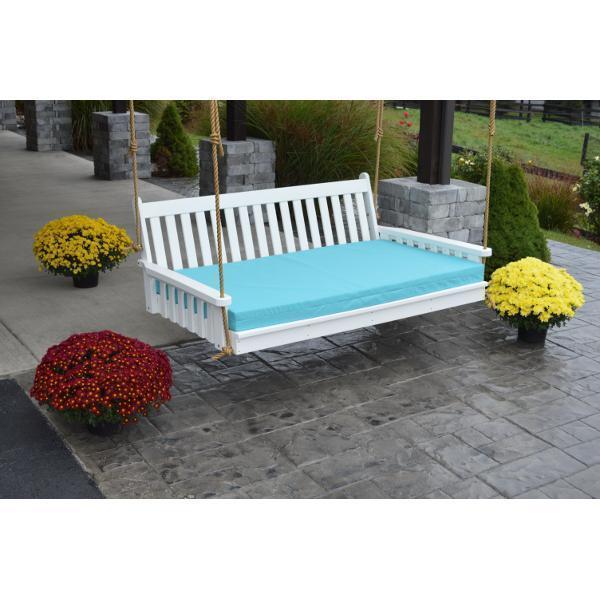 A & L Furniture Poly Traditional English Swingbed