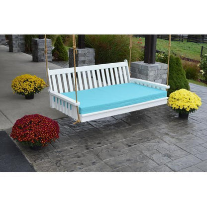 A & L Furniture Poly Traditional English Swingbed