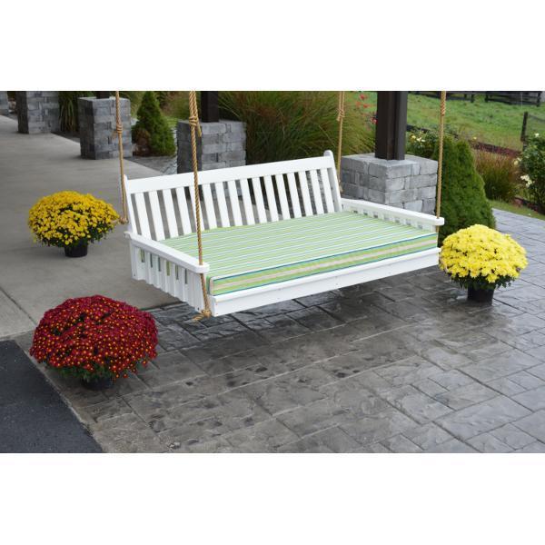 A & L Furniture Poly Traditional English Swingbed