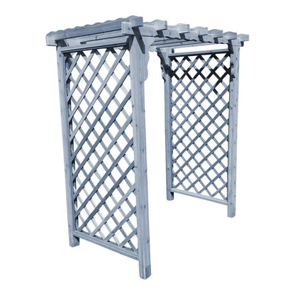 A & L Furniture Amish Handcrafted Cedar Wood Covington Arbor - 1403C-CS