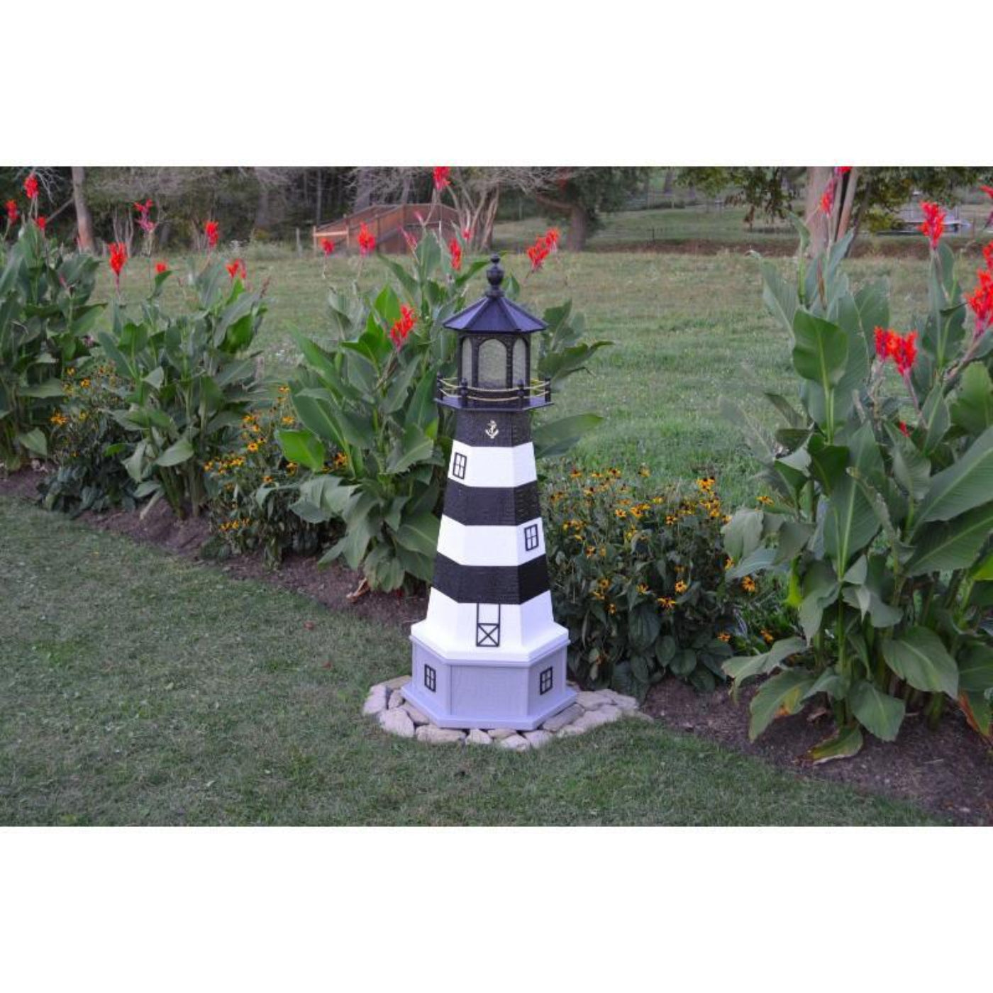 A & L Furniture Bodie Island, North Carolina Replica Lighthouse - 278-2FT