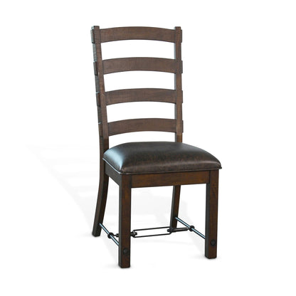 Sunny Designs Homestead - Yellowstone Ladderback Dining Chair (Set of 2) - Tobacco Leaf - 1667TL