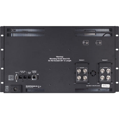 Marshall  Desktop Quad View 17 inch native resolution. 4K quad 3GSDI (IMD) Monitor w/ desktop stand - QVW-1708-3G-DT
