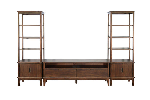 Sunny Designs 3660Cb - Modern TV Stand With Storage Drawers - Coffee Bean - 3660CB