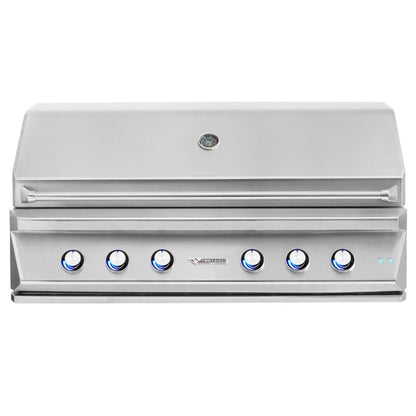Twin Eagles 54" Twin Eagles Gas Grill with Infrared Rotisserie and Sear Zone - TEBQ54RS-CL