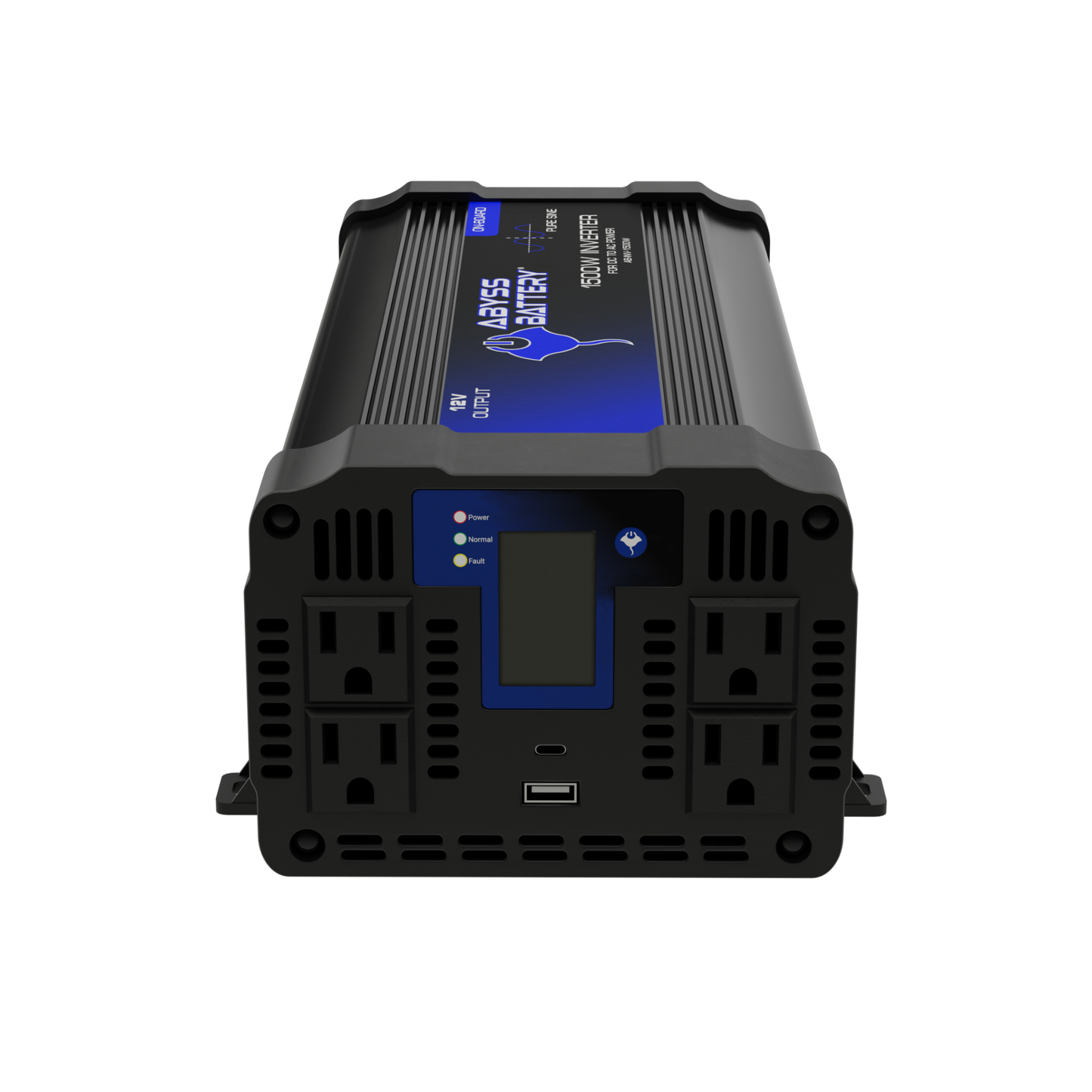 Abyss Battery 12V 1500W DC TO AC INVERTER – PURE SINE WAVE - AB-INV-1500W