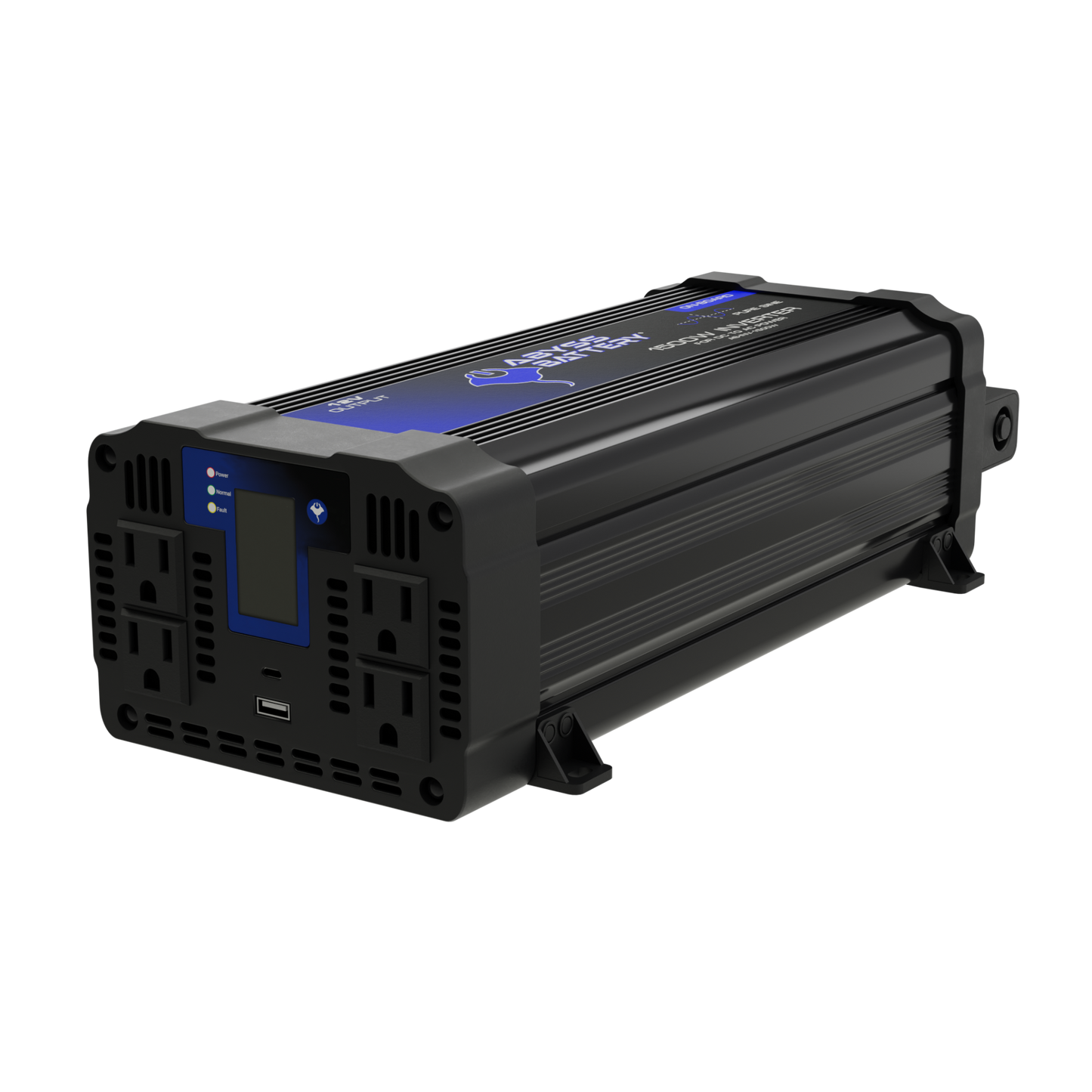 Abyss Battery 12V 1500W DC TO AC INVERTER – PURE SINE WAVE - AB-INV-1500W